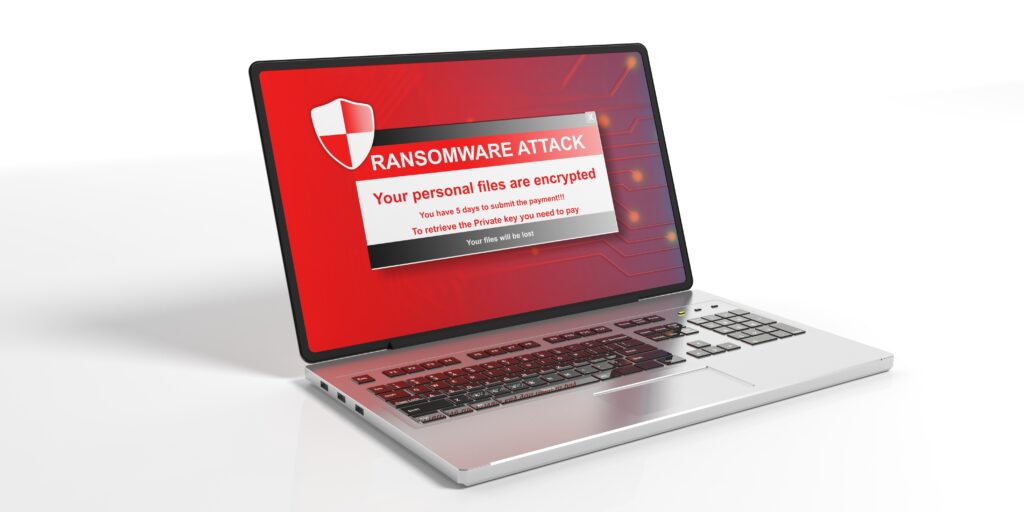 Ransomware encryption Alert